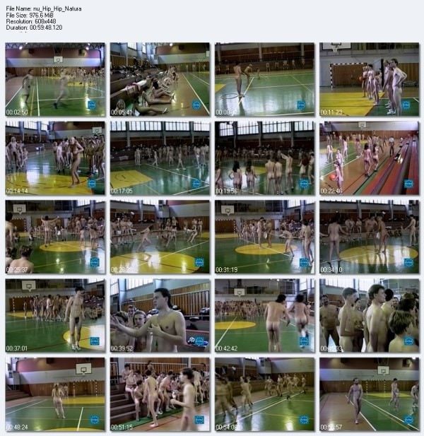 Young adults naturists sports competitions video [Naturism Archiv]