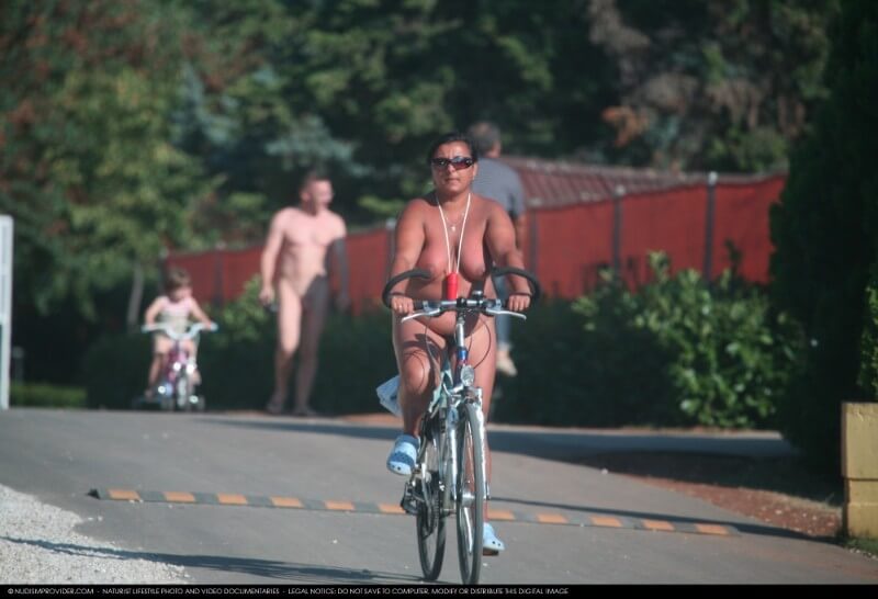 Naturists Road Biking pics - True nudism began here