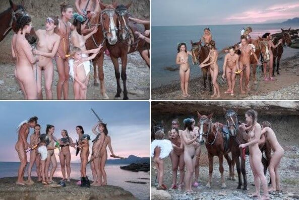 Mystical Horsey Riders Series photos - Nudism is based on naturalness and openness