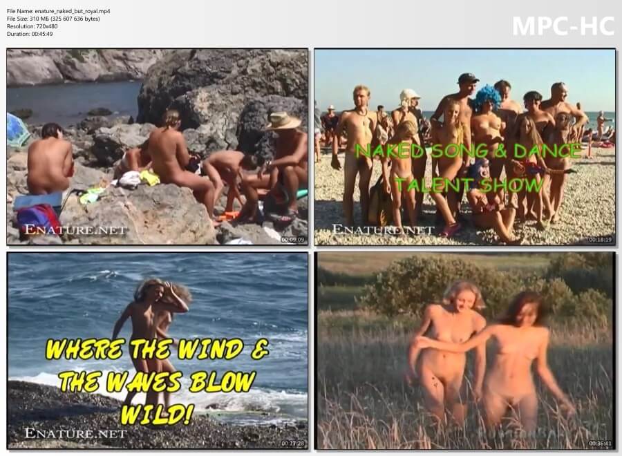 Enature - Naked royal vacation at sea - Freedom from clothing is an integral part of naturism