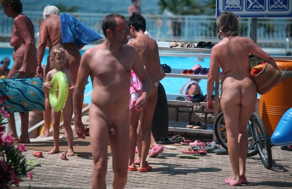 Daytime Nudists Chill Out photos - Core values of nudist clubs