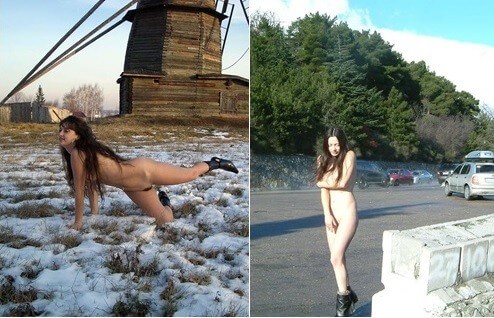 Beautiful Suntan Stretches-Winter Sport pics - Naturism promotes honesty and an open connection with the body