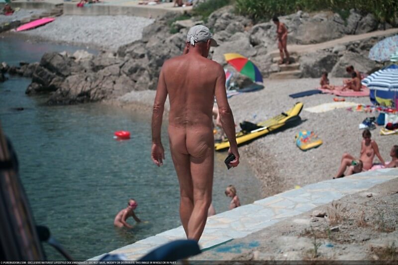 Nudist Shore Walking pics - The concept of being without clothes