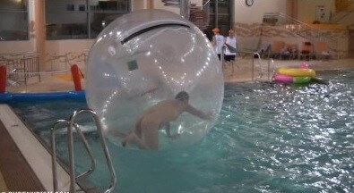 Indoor Water Runners # 2 - The practice of nudism helps to overcome stereotypes and insecurities