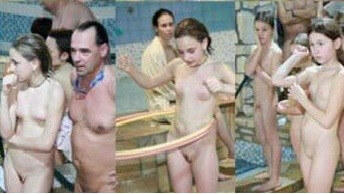 Games, competitions and entertainment for nudists in the pool: photo report - One of the most striking examples of naturism