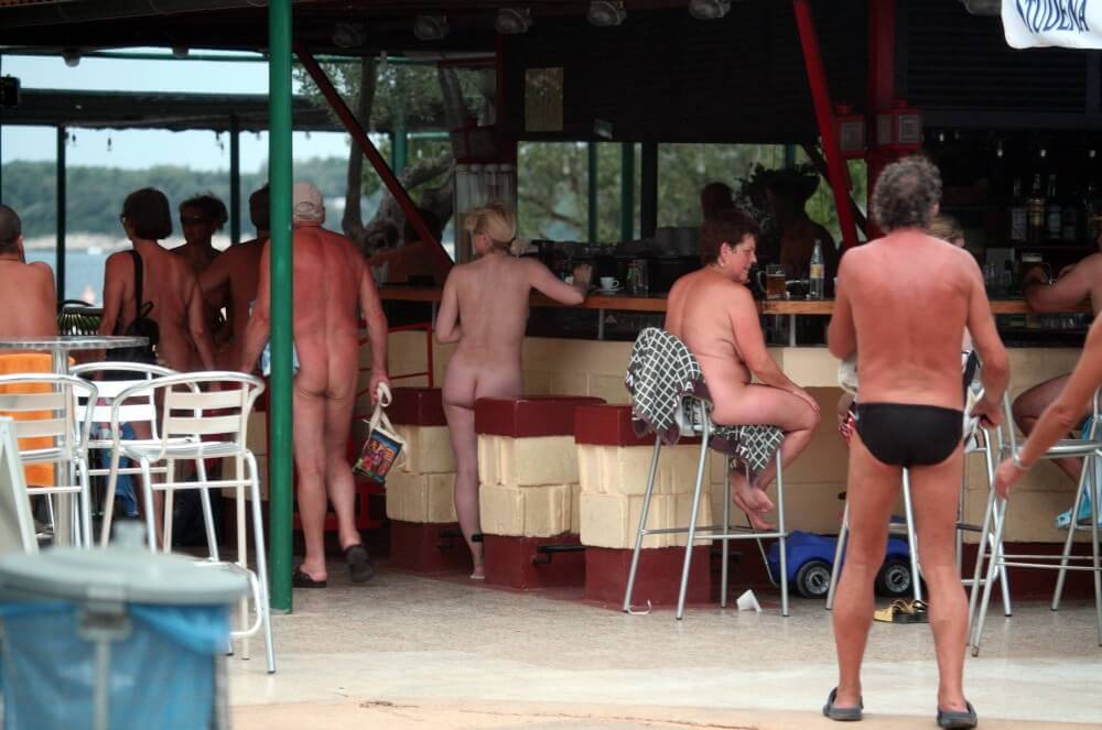 Outdoor diner view - Naturism helps accept everyones differences and unique qualities