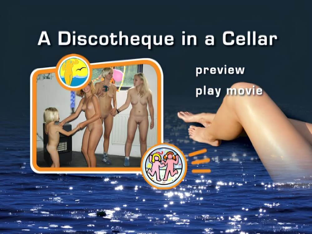 Naturist Freedom: A discotheque in a cellar - Naturism teaches us to accept everyones differences and unique qualities without embarrassment