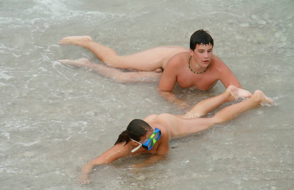 Wading In The Shallows pics - Naturism and nudism value openness and sincerity