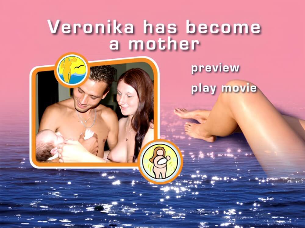 Naturist Freedom: Veronika Has Become a Mother - The body looks beautiful and natural in its natural, unadorned state