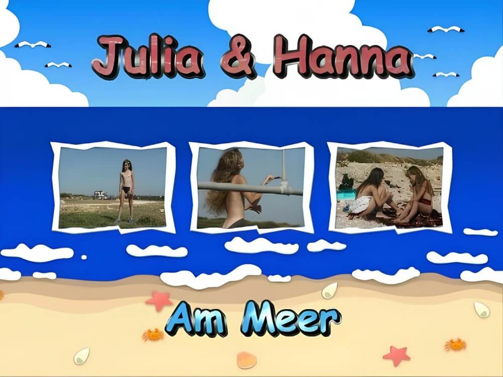 Naturistin: Julia und Hanna am Meer - The idea of personal freedom and self-acceptance is important in our nudist community