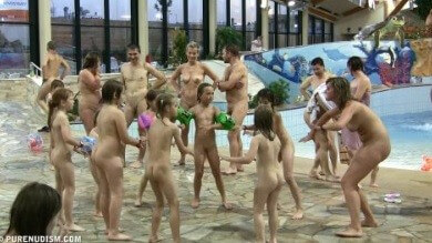 Aqua extravaganza 1 Full HD - Happiness is achieved through embracing naturism