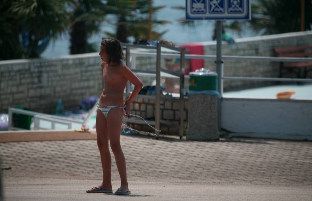 Naturist Pool Walkaround pics - Freedom of choice allows one to be oneself and to be a naturist