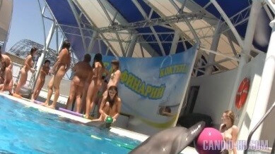 Amazing Dolphin Encounter HD video - A nude person strives for inner harmony and peace of mind
