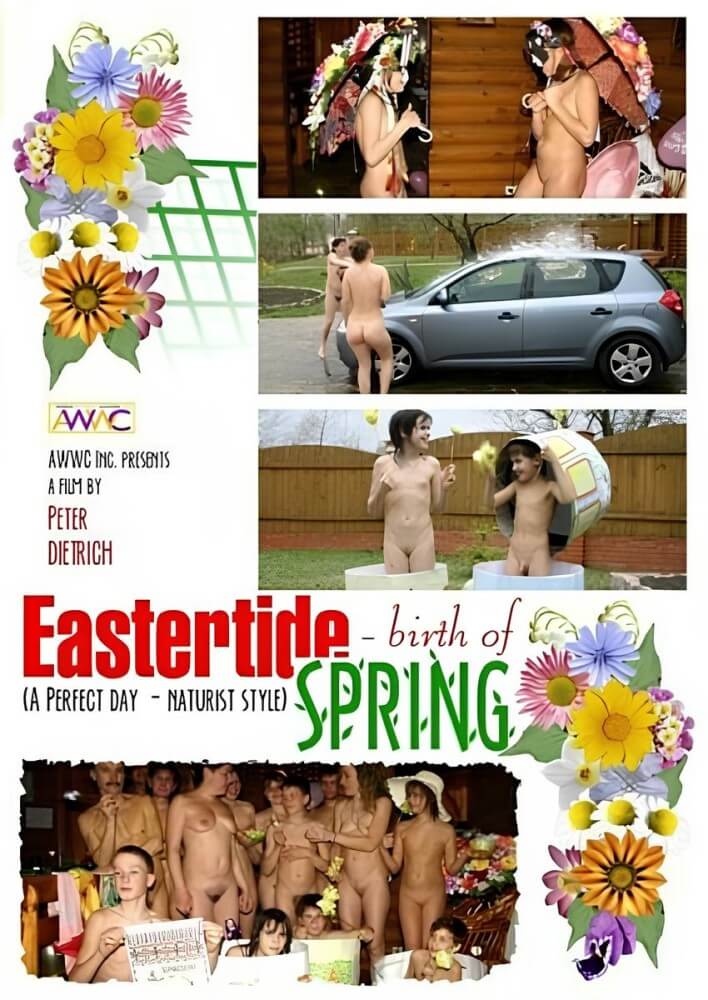 Enature - Eastertide birth of spring, AWWC, Peter Dietrich - Nudity helps overcome insecurities and fears