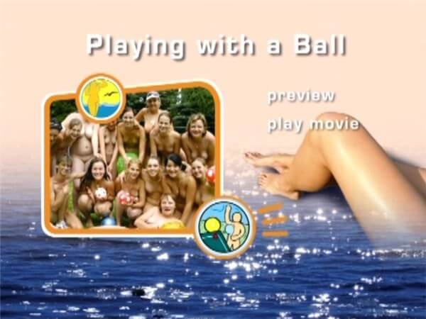 Naturist Freedom: Playing with a ball - Nudism improves health and boosts self-esteem