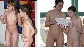 In the pool photos - Home naturism in all its glory