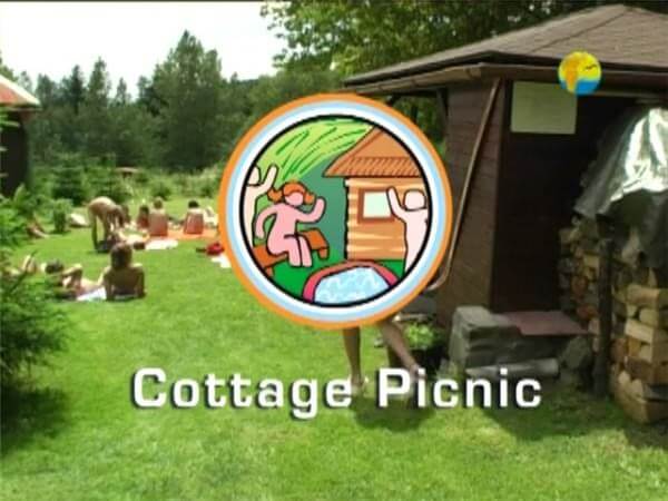 Naturist Freedom: Cottage Picnic DVD - Nudism helps overcome shyness and insecurities