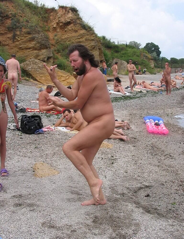 Afternoon Beach Delight pics - Nature fills the naked body with energy and inspiration