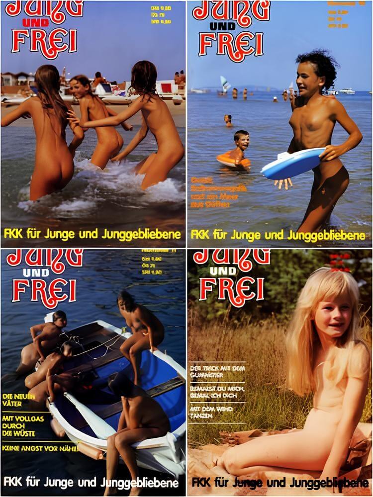 Jung und Frei Nr 9-12 - Down with Shame—Become a Nudist