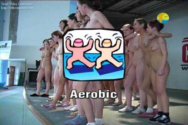 Naturist Freedom: Aerobic - Naturism as a protest against puritanical moral norms