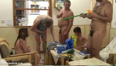Pool jacuzzi and paints Full HD - Nudists only allowed