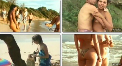A real nude beach video - The practice of nudity within a community