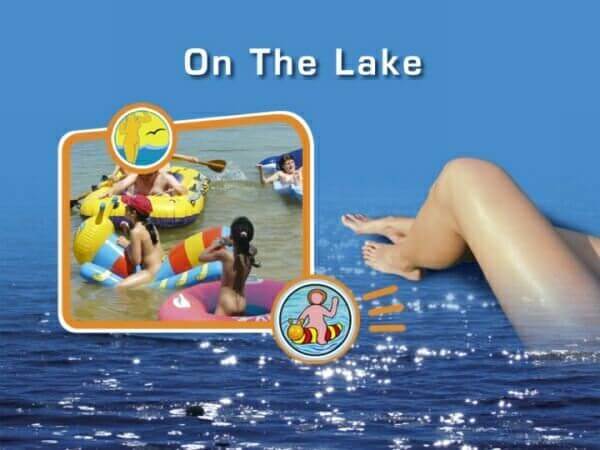 Naturist Freedom: On the lake - Nudity is perceived as part of natural existence and the beauty of life