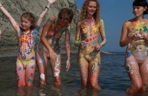 A Mediterranean Crag photos - A well-known naturist center