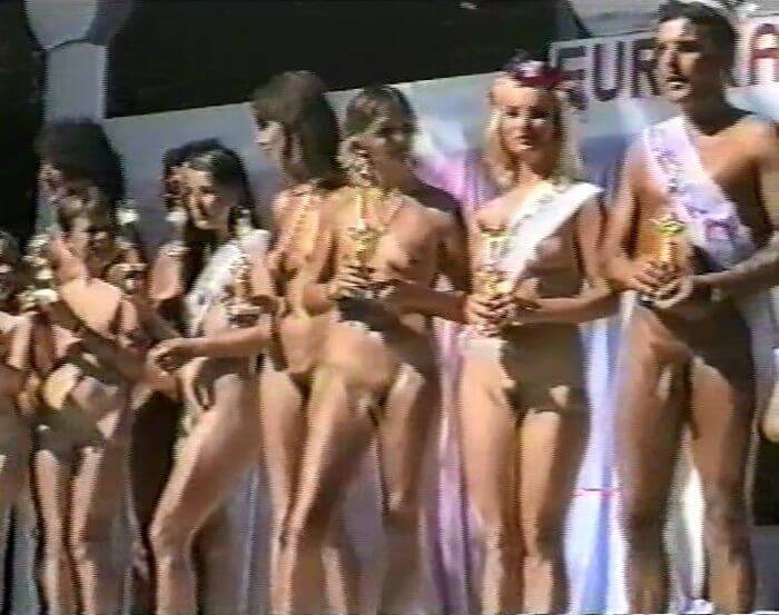 Miss Eureka 1988 video - In naturism, sincerity and openness toward others are valued