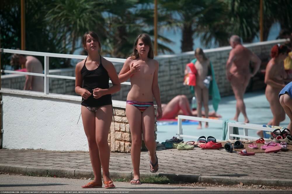 FKK Water Locations Set 1 - Nothing kept the clothes on my body