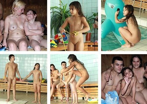 Pool and a sauna photo gallery - Nudism brings joy and pleasure