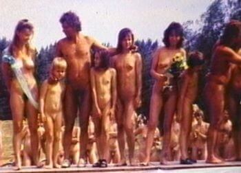 Miss Mister Natur Antosovice 1992 video - Interaction with nature through naturism and nudism