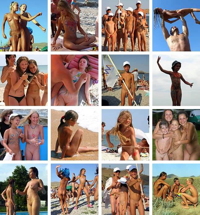 A new collection of beautiful nudist photos - Visiting the Beach Without Clothes