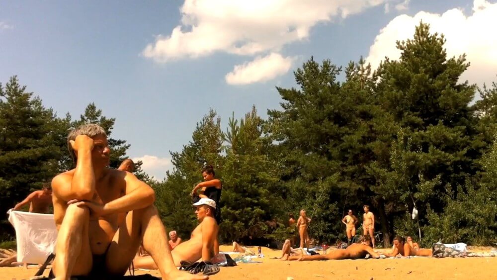 Nudist camping in the forest video HD - Nudism helps improve health and boost self-confidence