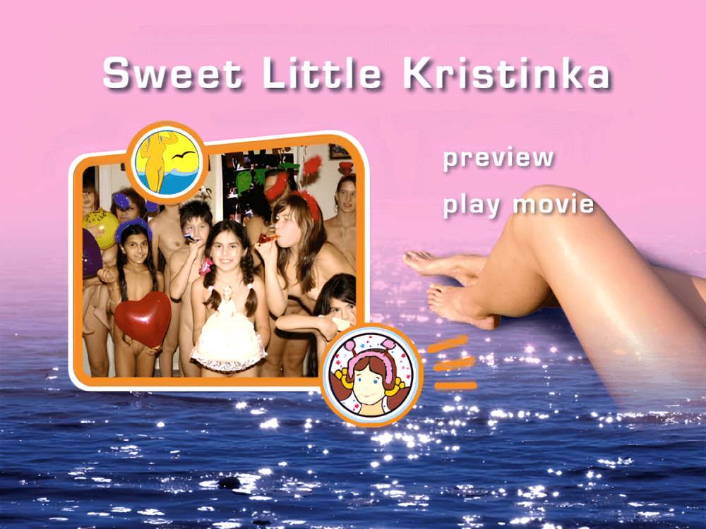 Naturist Freedom: Sweet Little Kristinka DVD - In nudist culture, sincerity, honesty, and respect for oneself and others are valued